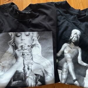 COWBOY CARTER TOUR SHIRT BUNDLE : NYC + DC - SZ. SMALL